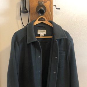 Ll bean wool coat